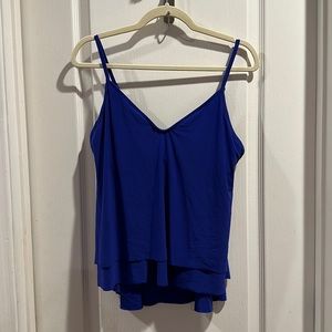MagicSuit  royal blue built-in bra, tankini size 12 in excellent used condition